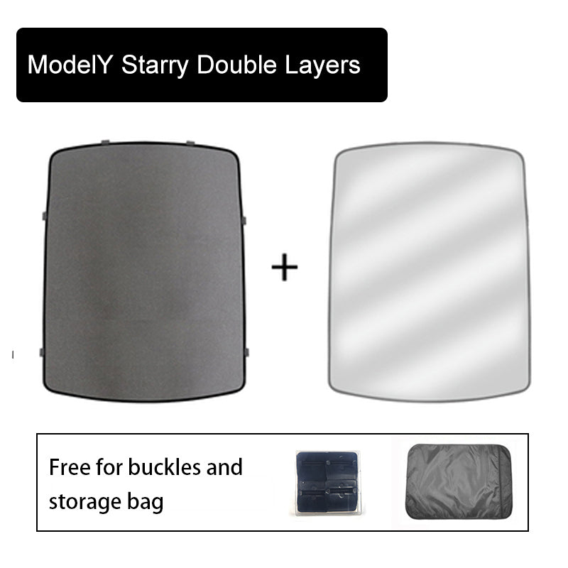 Glass Roof Window Sunshade